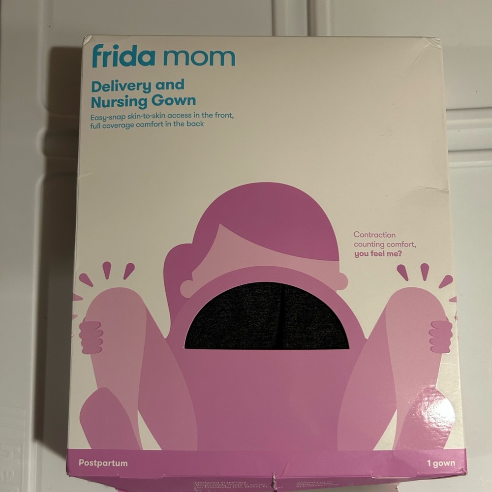 Frida Mom Delivery and Nursing Gown